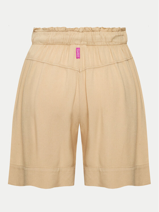 Deha Deha Βερμούδα A00637 Μπεζ Regular Fit