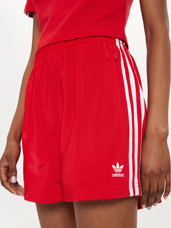 adidas adidas Sportske kratke hlače Firebird IY7207 Crvena Loose Fit