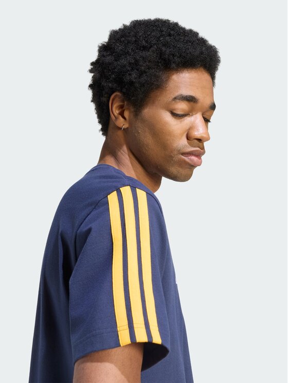 adidas adidas Koszulka techniczna 169218 Niebieski jasny Regular Fit