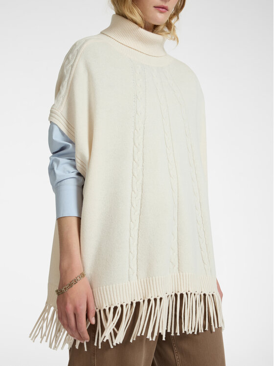 Elena Mirò Elena Mirò Cardigan S741E003464N002 Bianco Regular Fit