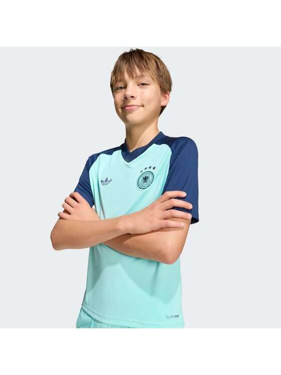adidas adidas Koszulka techniczna 165777 Turkusowy Slim Fit