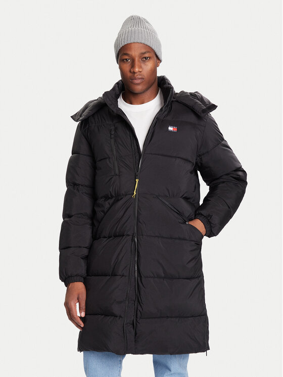 Tommy Jeans Tommy Jeans Zimní bunda DM0DM22256 Černá Regular Fit