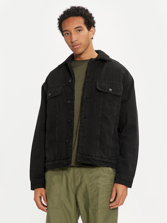 Only & Sons Only & Sons Μπουφάν μεταβατικό Wilson 22030971 Μαύρο Regular Fit