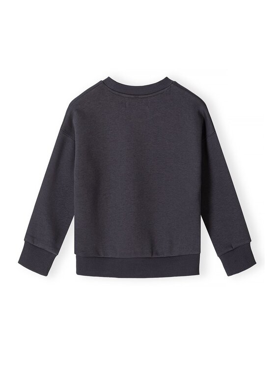 minoti minoti Komplet dresowy 32FLEECE162 Szary ciemny Baggy Fit