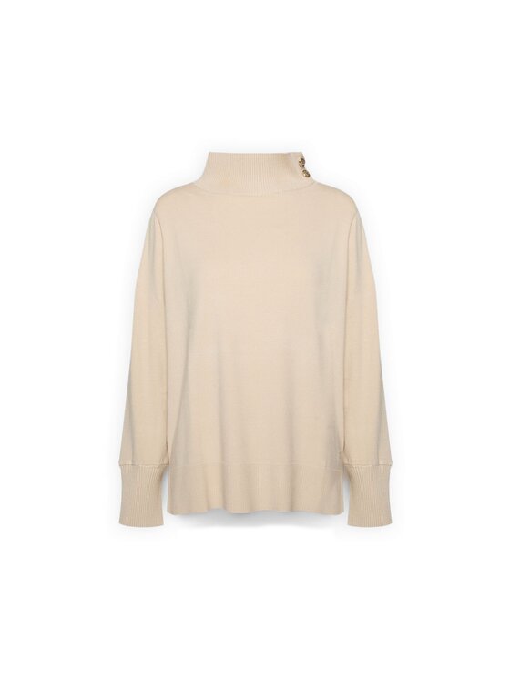 Elena Mirò Elena Mirò Maglione M039Z000800N002 Crema Regular Fit