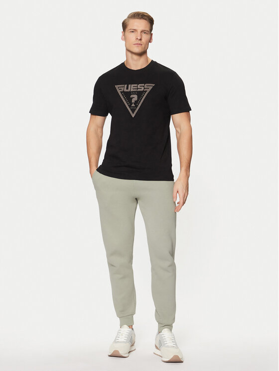 Guess Guess Melegítő alsó Z2YB22 K9V31 Zöld Regular Fit