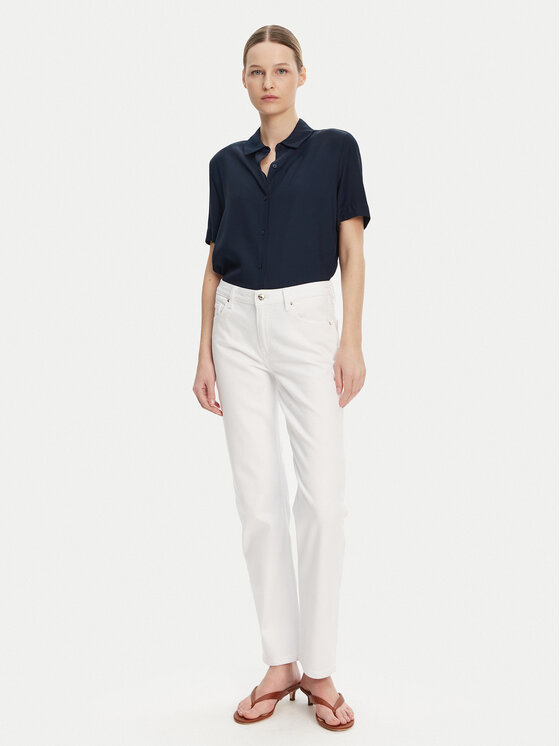 Tommy Hilfiger Tommy Hilfiger Koszula WW0WW44683 Granatowy Relaxed Fit