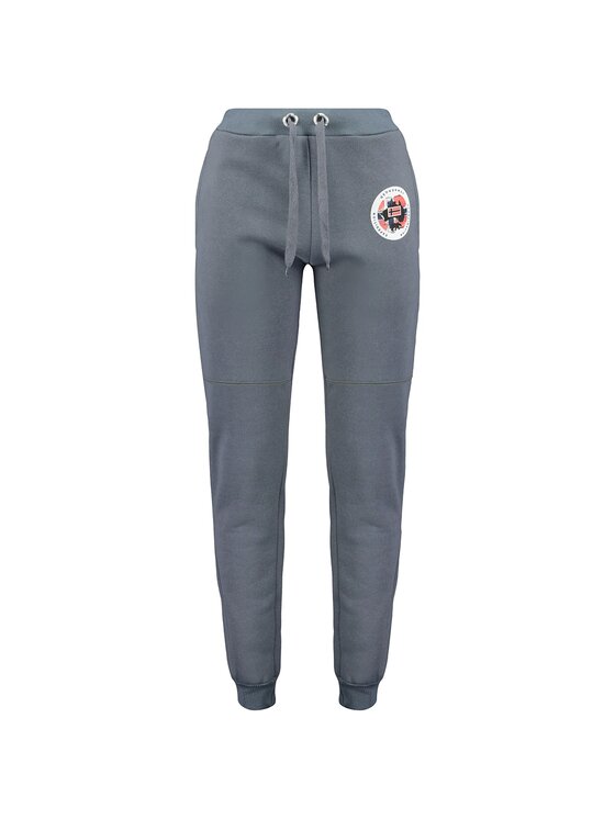 Geographical Norway Geographical Norway Spodnie dresowe SU1204H/GN/Dark Grey Szary Regular Fit