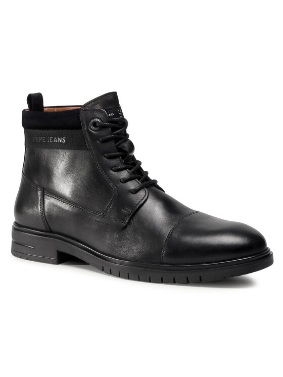 Pepe Jeans Polacchine Thomas Flex Lth PMS50200 Nero Modivo