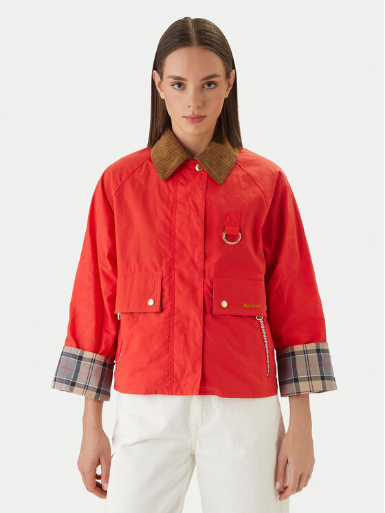 Barbour Barbour Μπουφάν μεταβατικό Mackworth LCA0398RE51 Κόκκινο Regular Fit