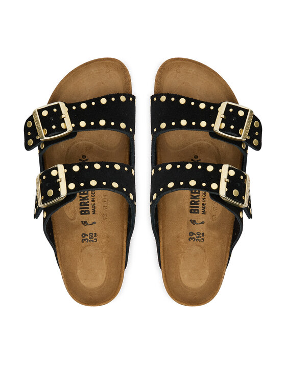 Birkenstock Birkenstock Pantoletten Arizona Rivet 1030348 Schwarz