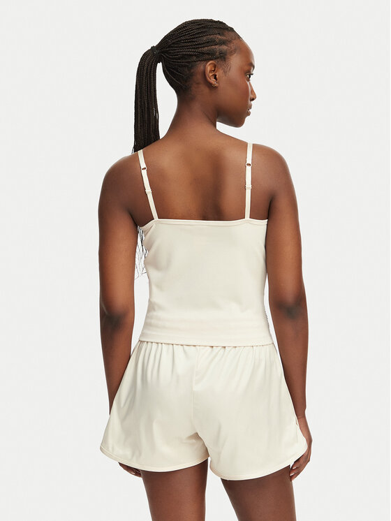 adidas adidas Felső Pearl Tube KE3403 Ekru Slim Fit