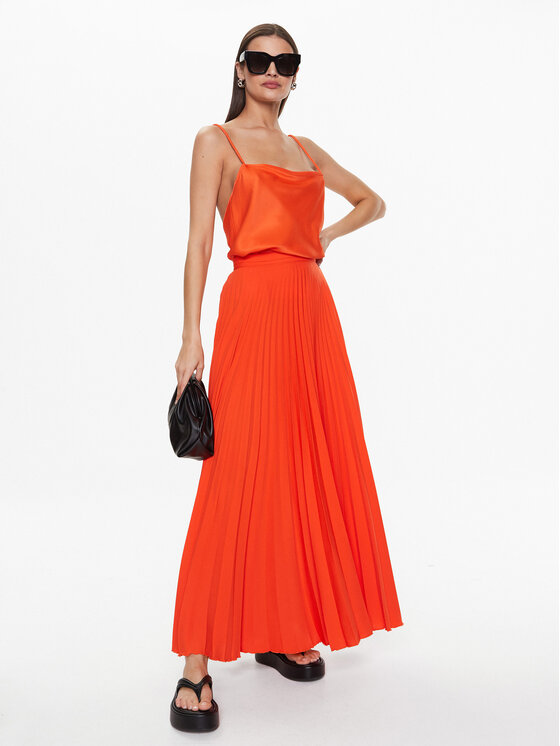 Herskind Herskind Plisseeseelik Naomi 4727939 Oranž Regular Fit