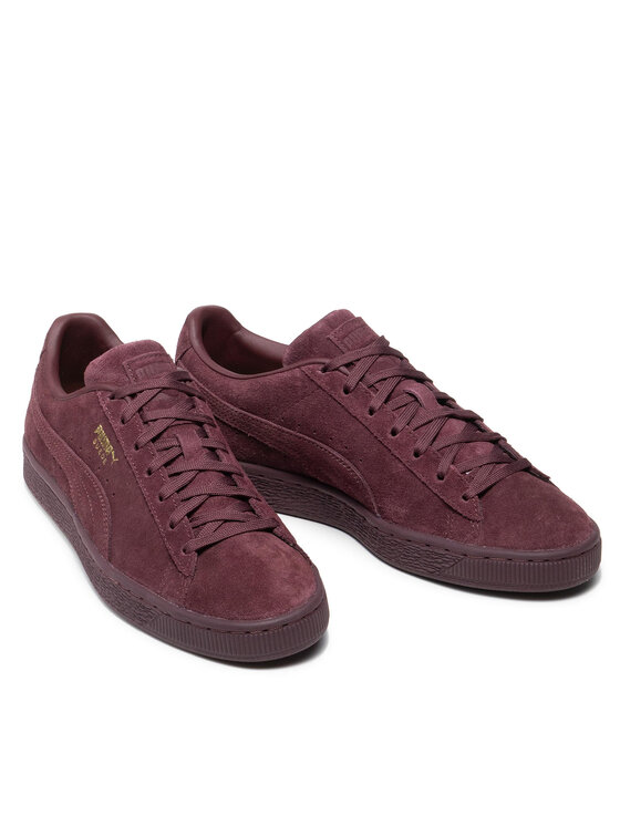 Puma suede mono bordeaux new arrivals