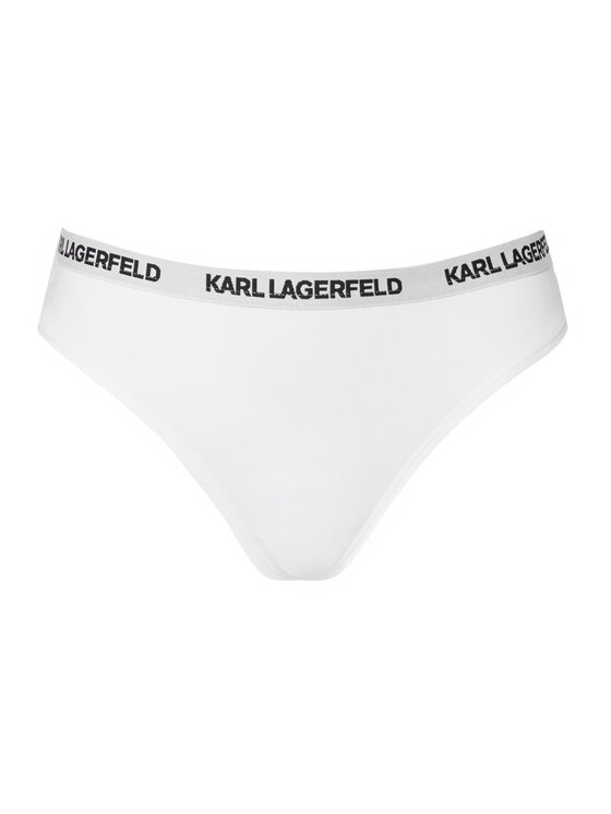 KARL LAGERFELD KARL LAGERFELD Set de tanga﻿ B1W47031 Alb