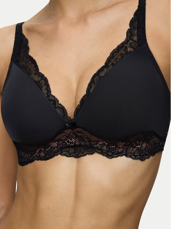 Triumph Triumph Bralette krūšturis Amourette Charm 10201694 Melns
