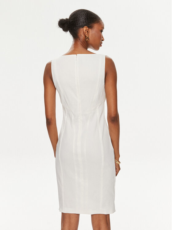 PINKO Pinko Rochie de zi 102866 A0IM Écru Slim Fit