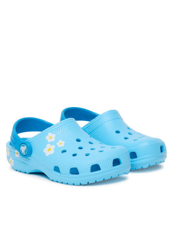 Crocs Crocs Šlepetės Classic Daisy Clog 211257 Mėlyna