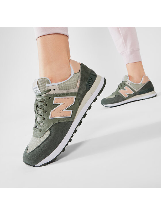 New Balance Sneakersy WL574SZ2 Zielony | Modivo.pl