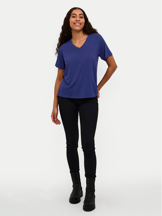 Kaffe Kaffe T-Shirt 10508581 Niebieski Regular Fit