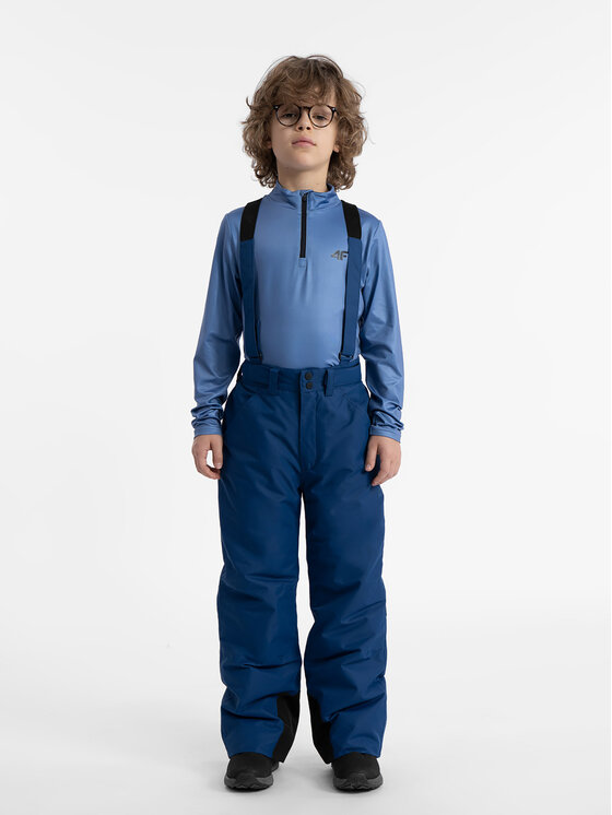4F 4F Spodnie narciarskie 4FJAW23TFTRM358 Granatowy Regular Fit