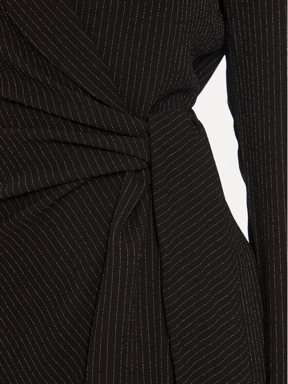 Morgan Morgan Rochie de zi 241-RVOLCA Negru Regular Fit