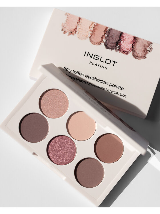 INGLOT INGLOT Fizzy Toffee Playinn Paleta cieni do powiek 08