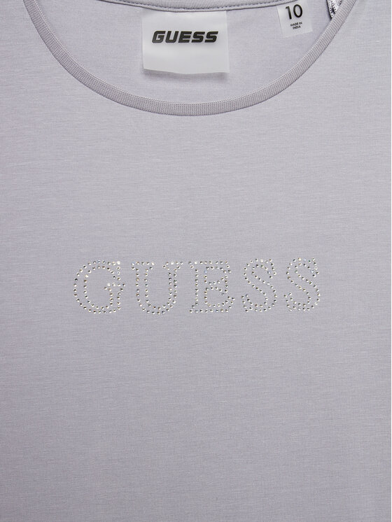 Guess Guess Marškinėliai J4RI49 J1314 Violetinė Regular Fit