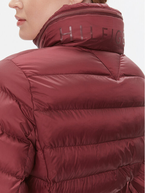 Doudoune tommy hilfiger femme bordeaux hot sale
