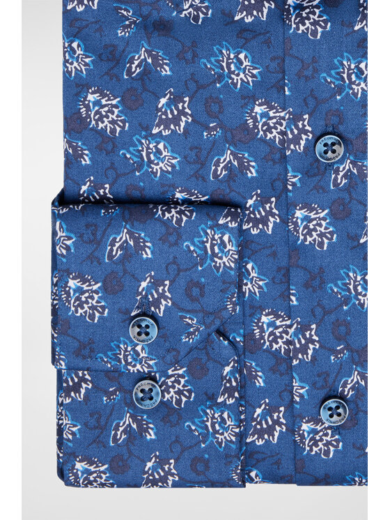 Próchnik Próchnik Koszula PM20 KO073222000053 Granatowy Slim Fit