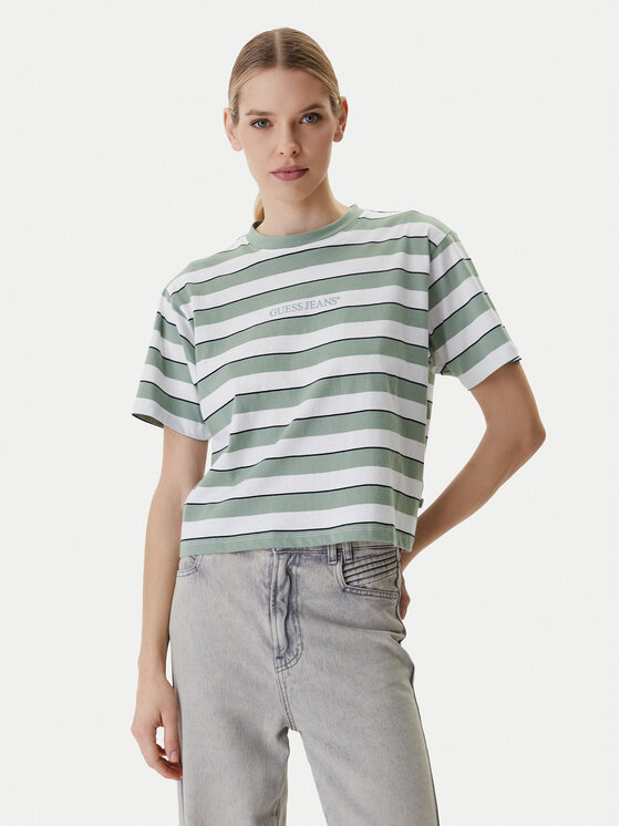 Guess Jeans Guess Jeans T-Shirt W6RI19 K8HM0 Έγχρωμο Regular Fit