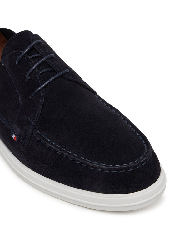 Tommy Hilfiger Tommy Hilfiger Mokasíny Moc T Derby FM0FM05495 Tmavomodrá