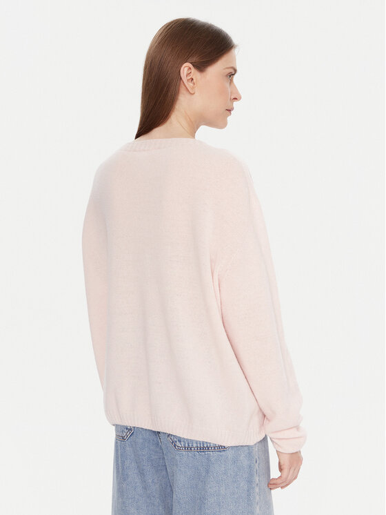 Kontatto Kontatto Strickjacke 3M0978C Rosa Relaxed Fit