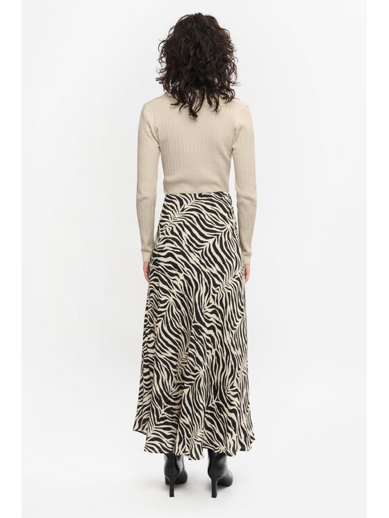 BENU BENU Sweter beżowy Beżowy Slim Fit