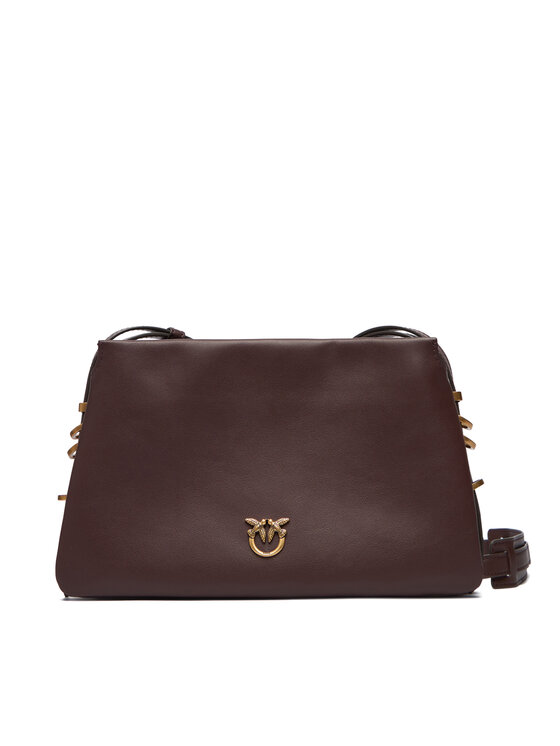 PINKO PINKO Kabelka Triplet Mini AI 25-26 PLTT 105883 A0QO Bordová