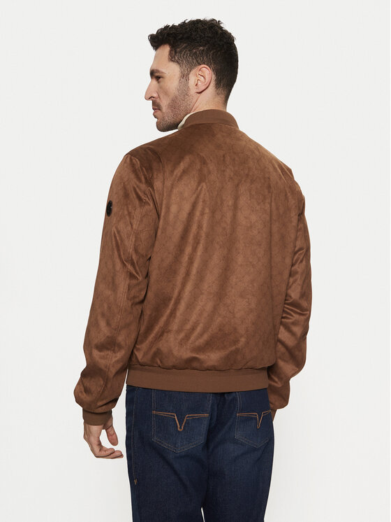 JOOP! JOOP! Μπόμπερ μπουφάν JO-299Lutiano 30044880 Καφέ Regular Fit