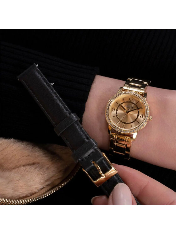 Guess Guess Zegarek GW0808L2 Złoty