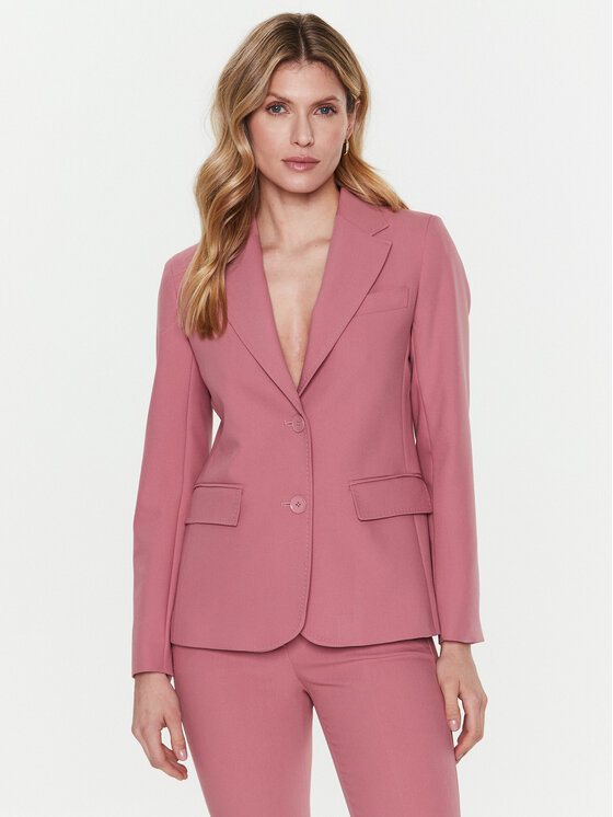 Weekend Max Mara Weekend Max Mara Піджак Uva 23504102 Рожевий Regular Fit