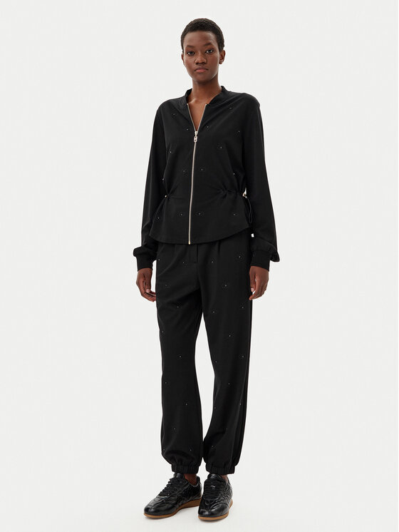 Liu Jo Sport Liu Jo Sport Felpa TA5190 J5942 Nero Regular Fit