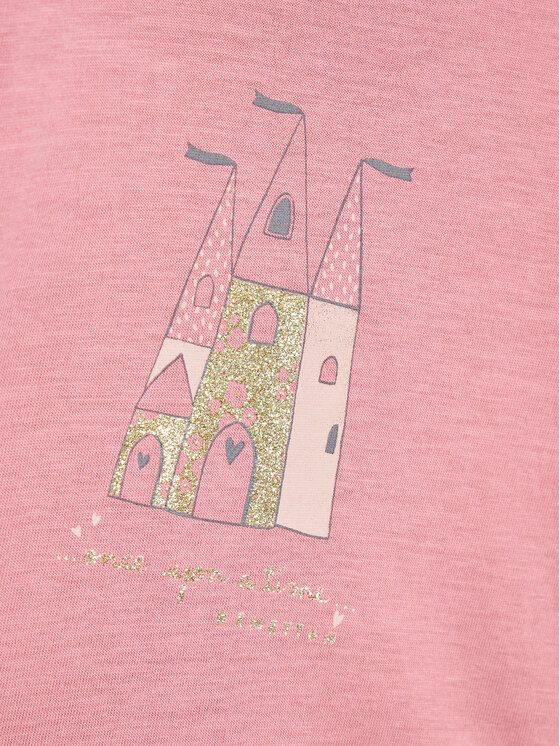 United Colors Of Benetton United Colors Of Benetton Bluse 3ATNA101A Rosa Regular Fit