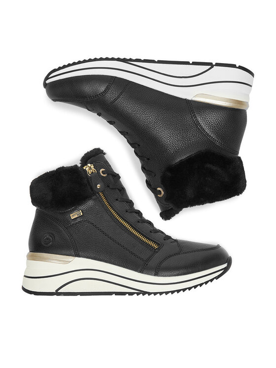 Remonte Remonte Schnürschuhe CEO-D0T77-02 Schwarz