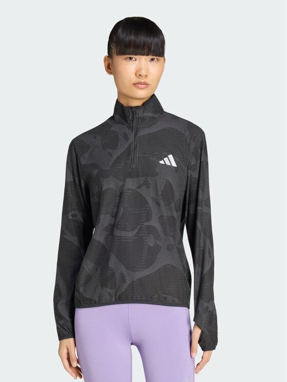 adidas adidas Bluza techniczna 169806 Czarny Regular Fit