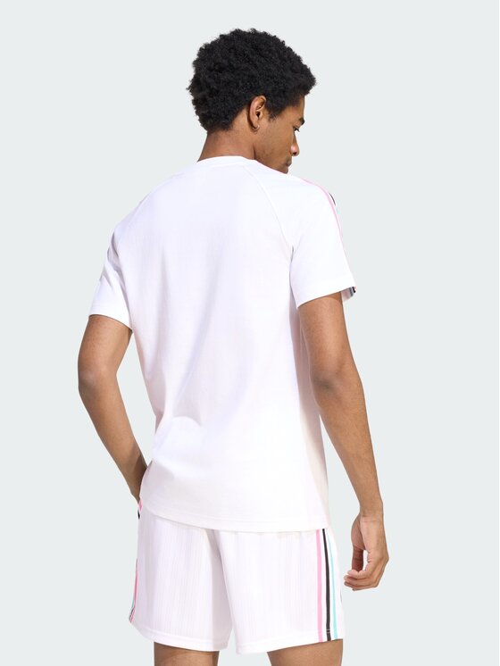 adidas adidas Koszulka techniczna 172017 Biały Slim Fit