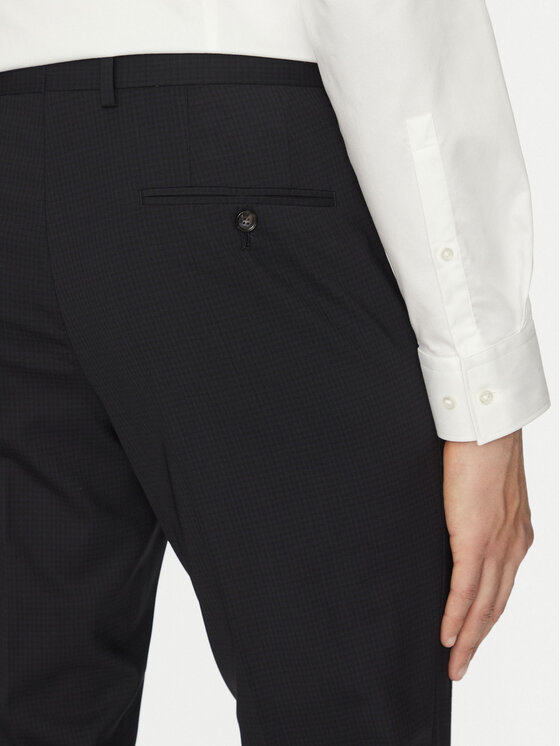 BOSS BOSS Kostiumas C-Huge 50540579 Tamsiai mėlyna Slim Fit