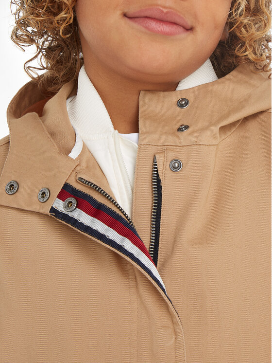 Tommy Hilfiger Tommy Hilfiger Parka KG0KG07509 Bēšs Regular Fit