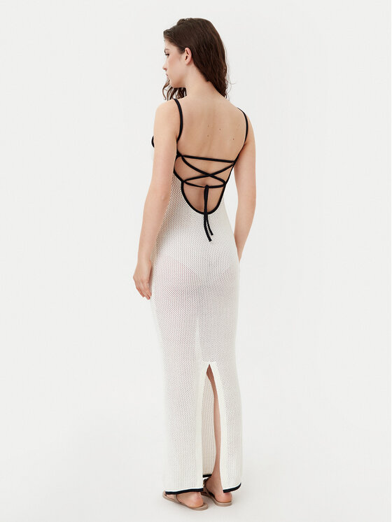 KARL LAGERFELD KARL LAGERFELD Пляжна сукня A1W46032 Бежевий Slim Fit