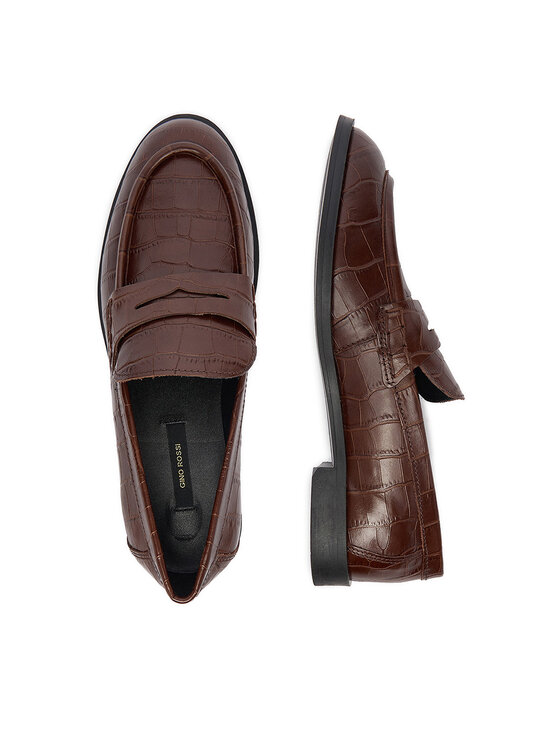 GINO ROSSI Gino Rossi Loaferke EO-MANU-25550PE Rjava