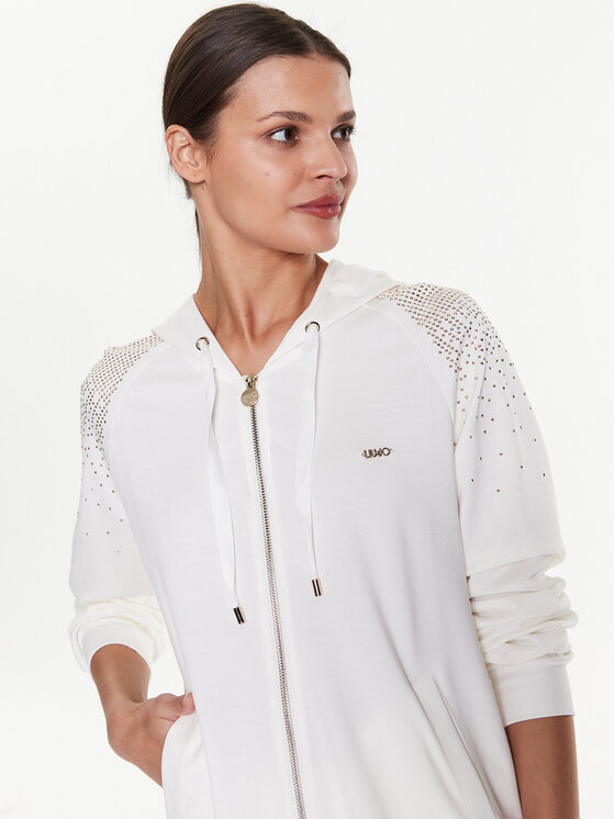 Liu Jo Sport Liu Jo Sport Pulóver TA3212 J5942 Ekru Regular Fit