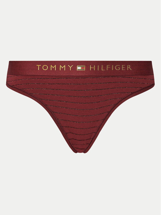 Tommy Hilfiger Tommy Hilfiger Figi klasyczne UW0UW05588 Bordowy Regular Fit