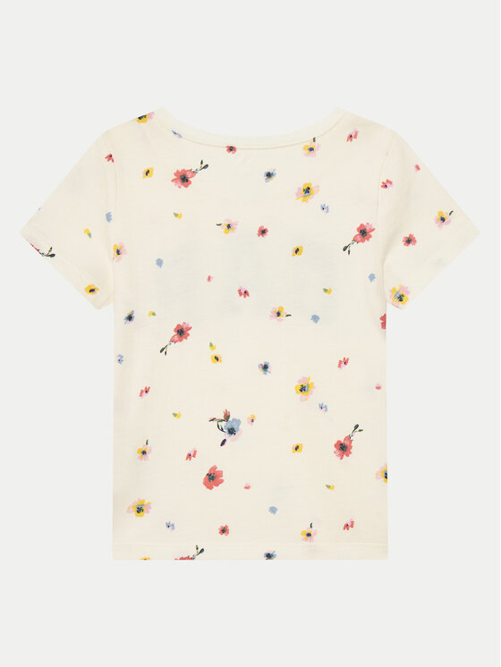 Gap Gap Tričko 744725-00 Béžová Regular Fit